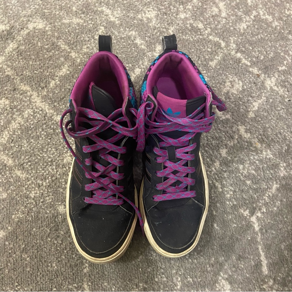 Adidas Top Court High Top Friendship Sneakers